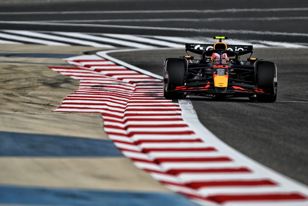 Lawson and Red Bull set early F1 testing pace on harder tyres