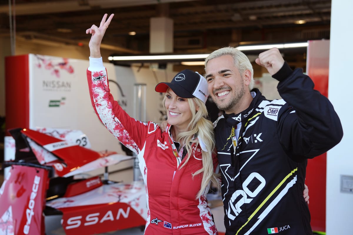 What actually happened at Formula E's celebrity race extravaganza