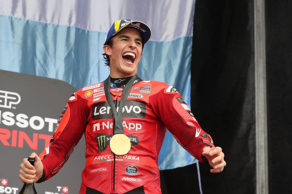 Argentina MotoGP sprint: Marquez brothers continue 1-2 streak