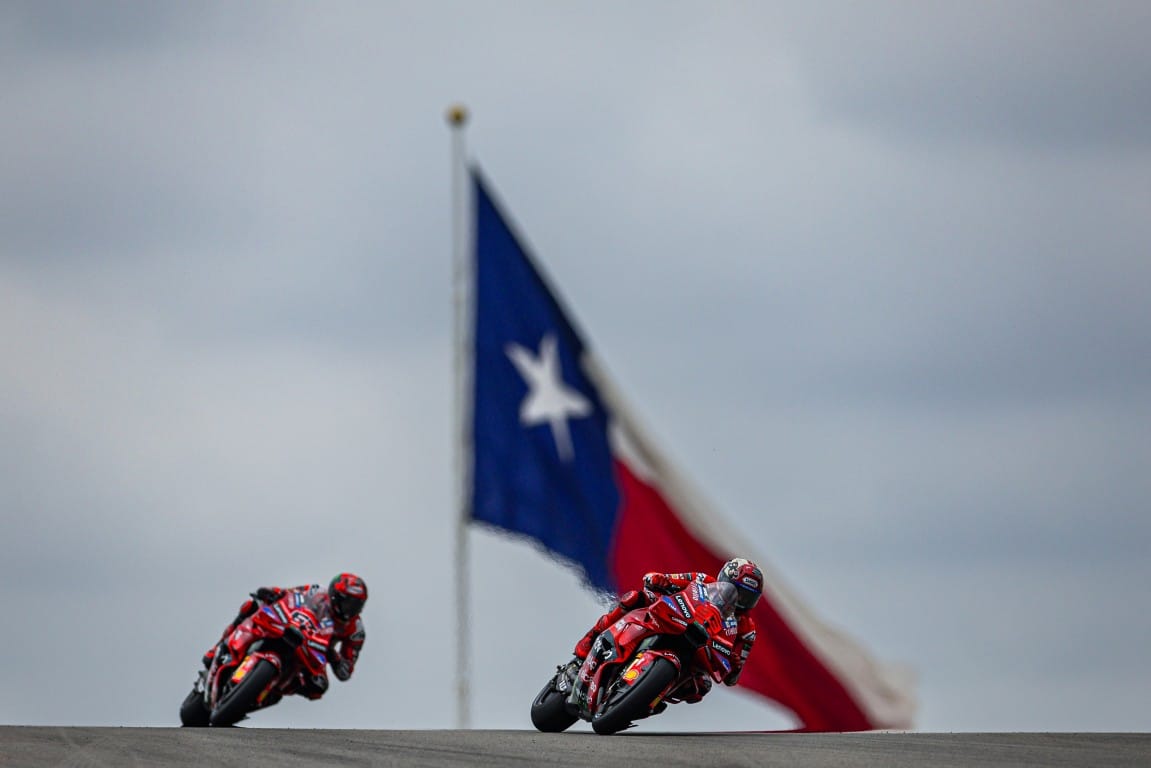 Marc Marquez and Pecco Bagnaia, Ducati, MotoGP