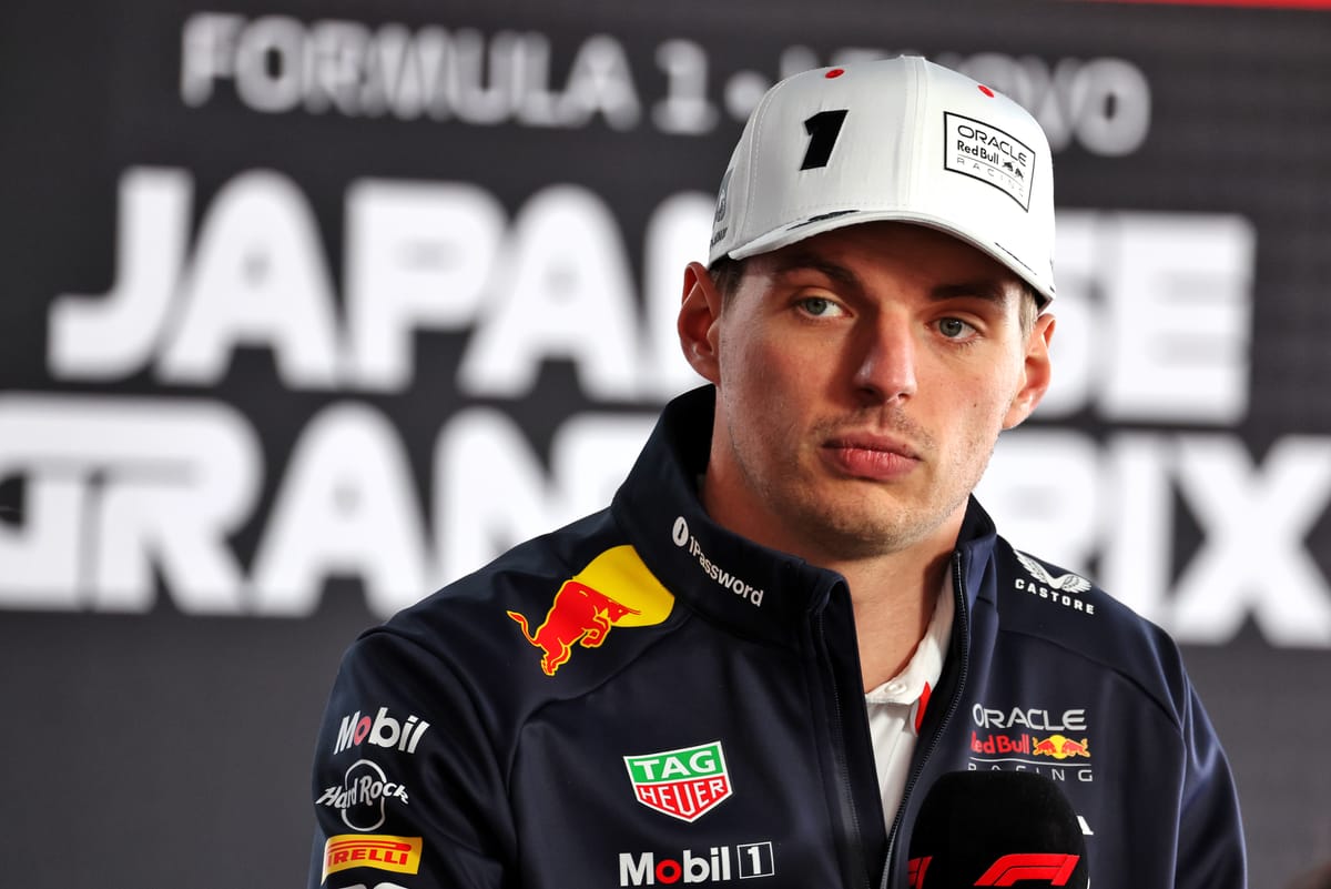 Cryptic Verstappen clearly isn't happy with Red Bull