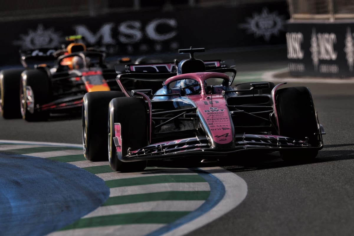 What happened in Alpine-led first F1 Saudi GP practice