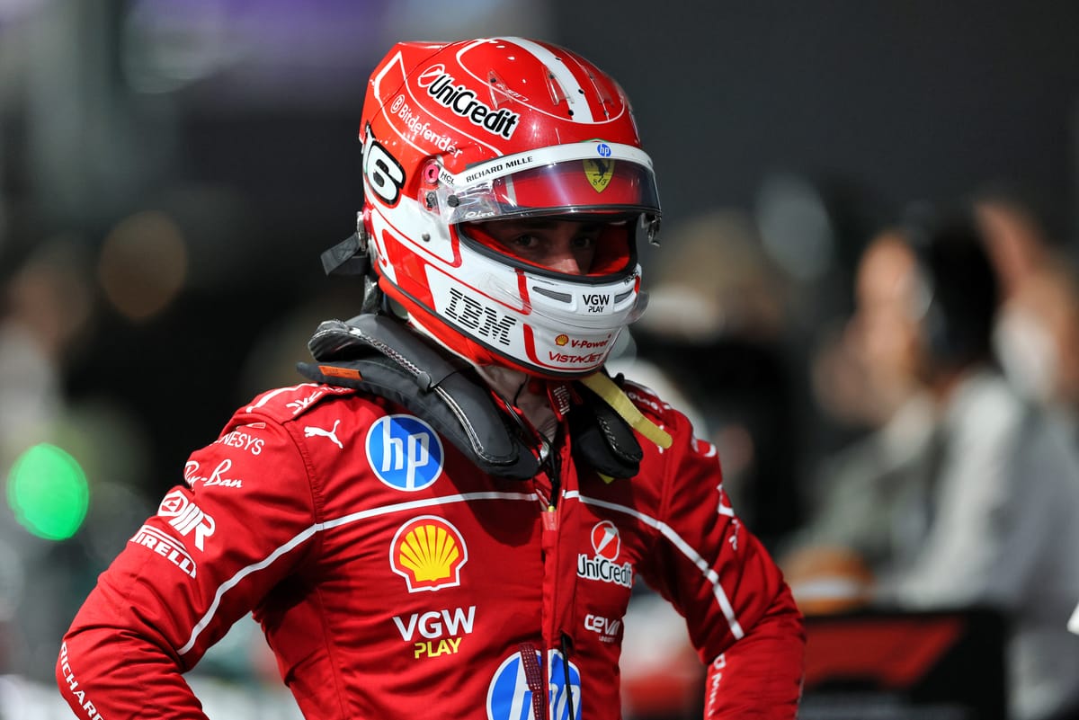 'Really not happy' - Ferrari's consistent deficit weighing on Leclerc