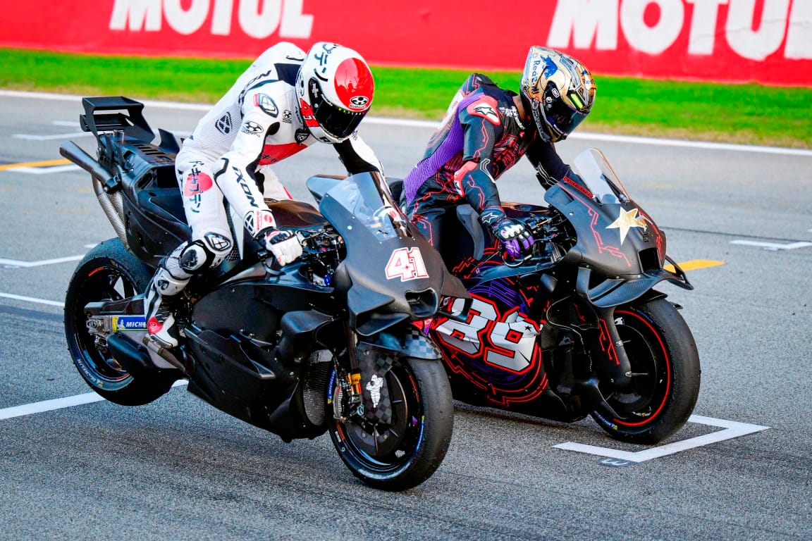 Aleix Espargaro and Jorge Martin, MotoGP