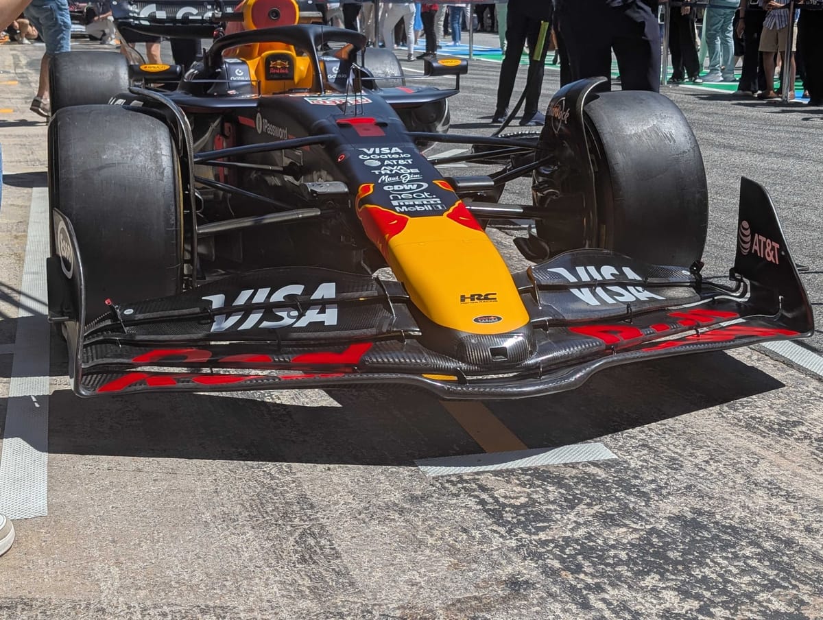 Red Bull debuts new F1 front wing to comply with FIA clampdown