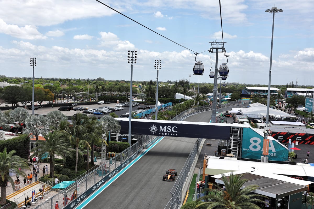 Bearman crash, Piastri fastest: F1's Miami GP sole practice session