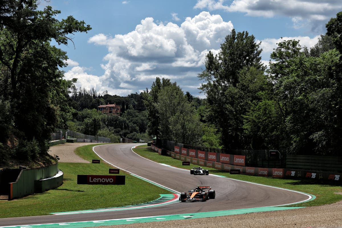 Emilia Romagna Grand Prix F1 practice results 2025