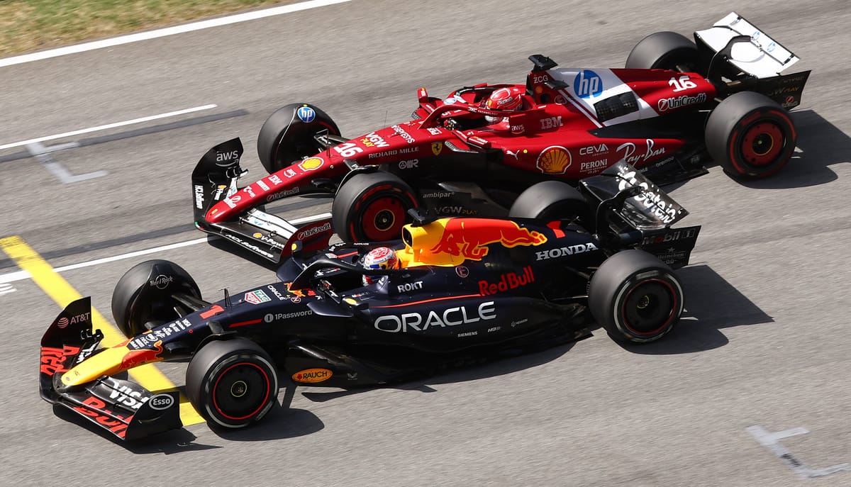 What the F1 stewards made of Leclerc and Verstappen's high-speed contact