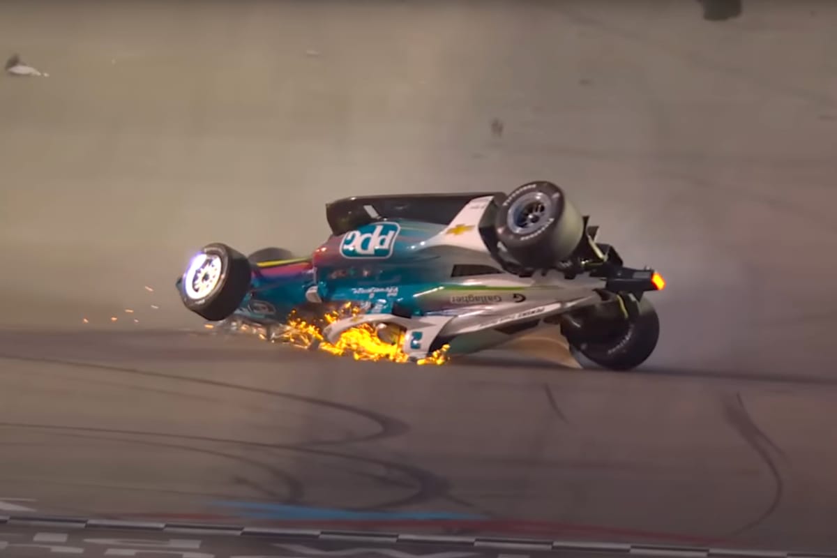 Newgarden and Foster escape horrific IndyCar crash