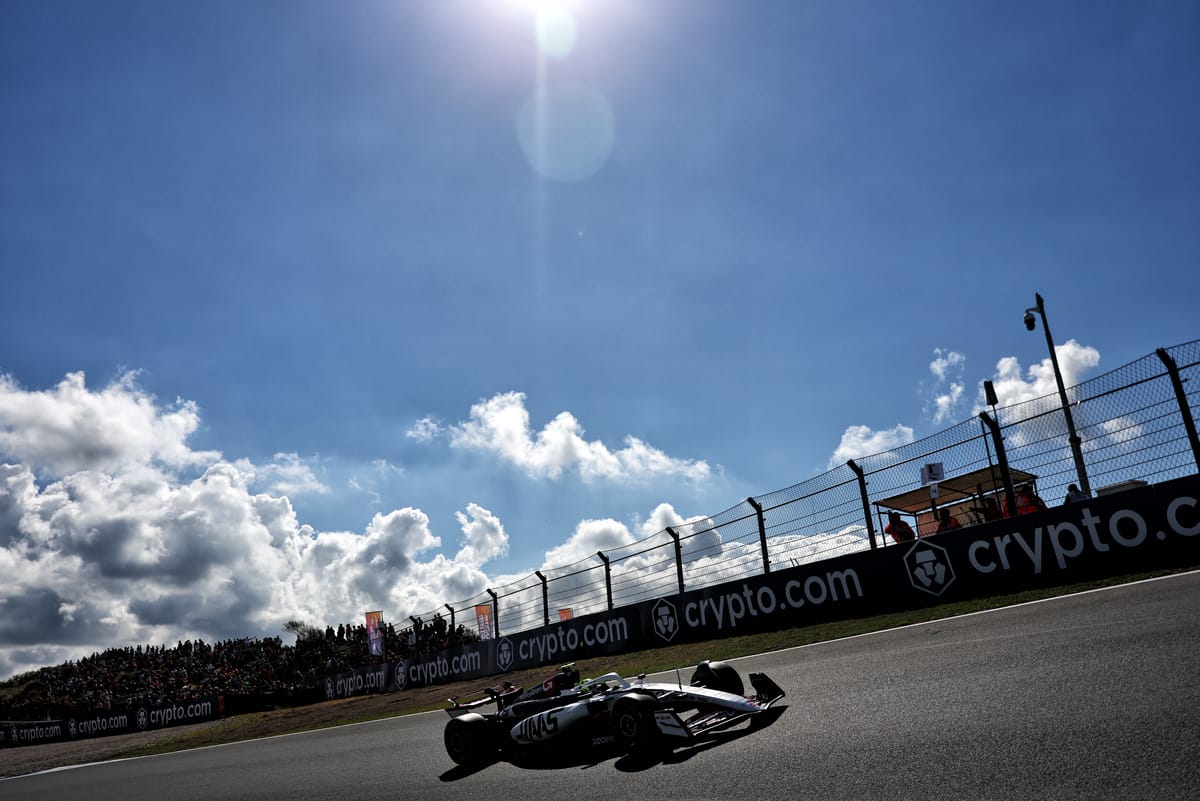 Dutch Grand Prix F1 2025 starting grid after Haas penalty