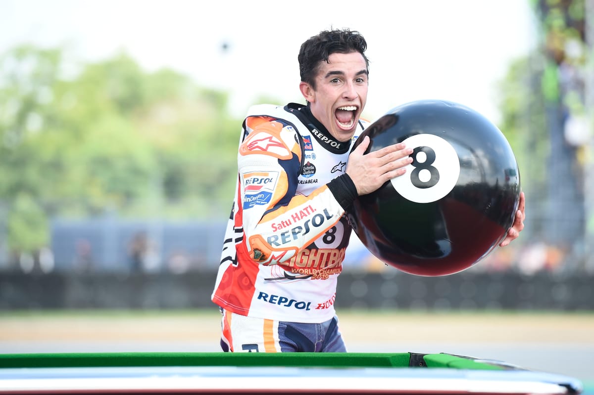 Seven-time or nine-time? MotoGP's Marquez title row