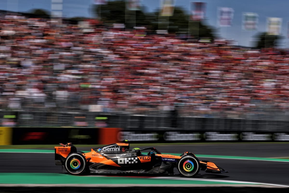 Norris Tops Monza FP3; Verstappen-Ocon Spat Adds Intrigue to Pole Fight