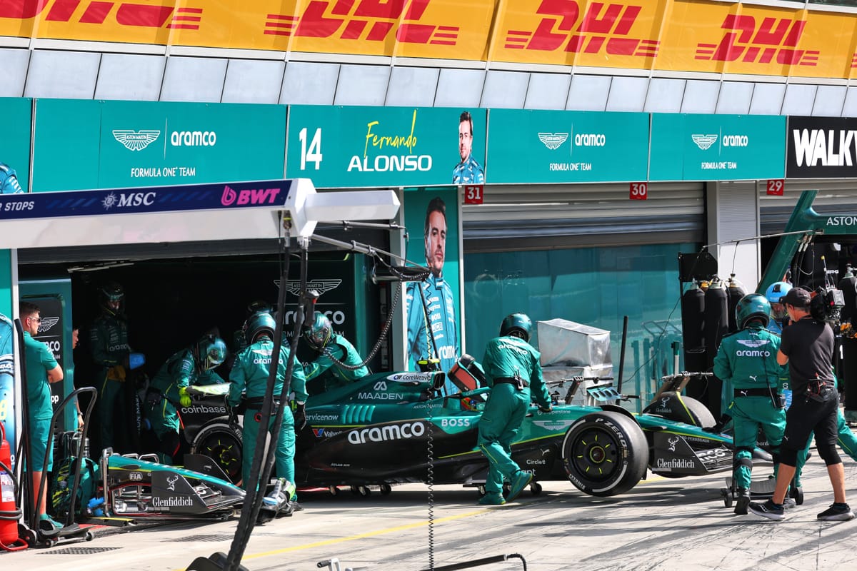 Aston Martin Confirms Gravel Caused Alonso's Monza Suspension Failure