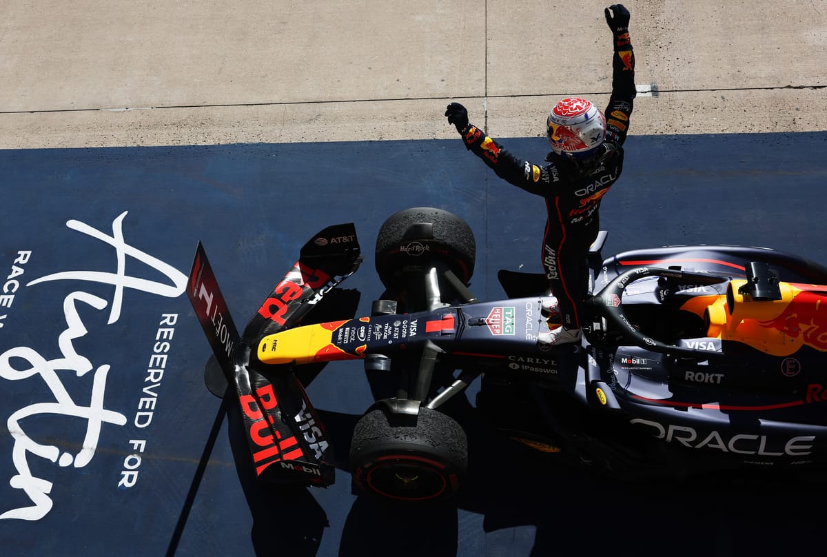 베르스타펜, 미국 GP 압도적 우승… F1 타이틀 경쟁 가열