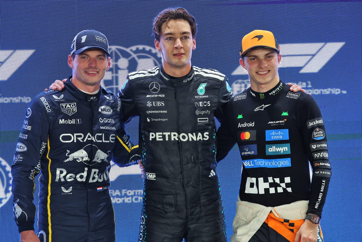 Russell takes shock Mercedes pole at Singapore GP - The Race