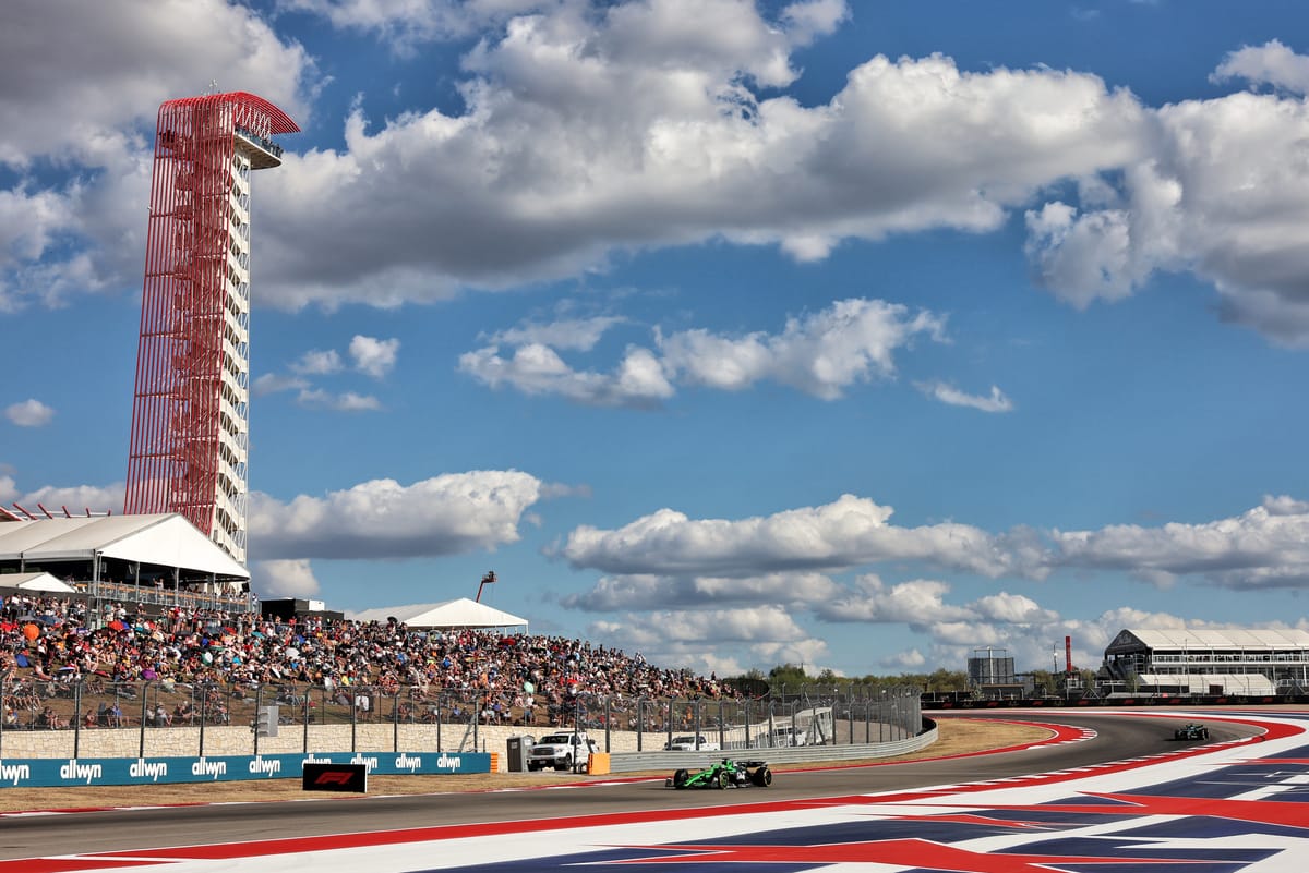 F1 United States GP sprint qualifying results