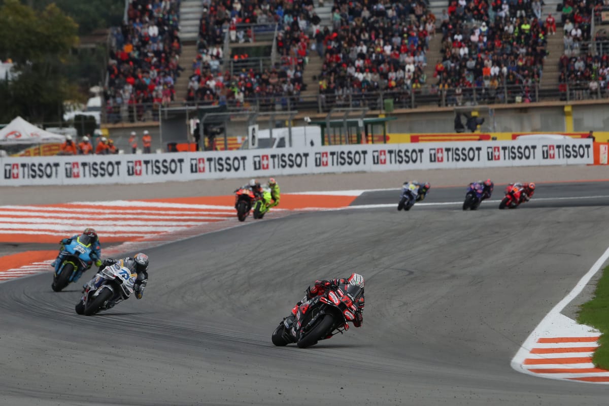 MotoGP season ends with commanding Aprilia 1-2