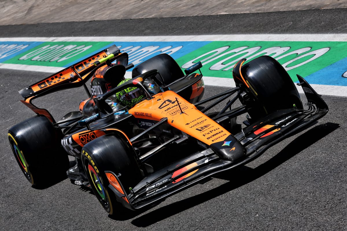 Norris Takes Brazil Sprint Pole, Verstappen Struggles in Sixth