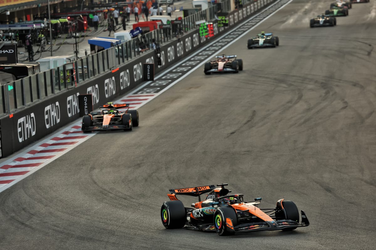 맥라렌, 아부다비 오버테이크는 순수 레이싱이 아닌 사전 계획된 전략