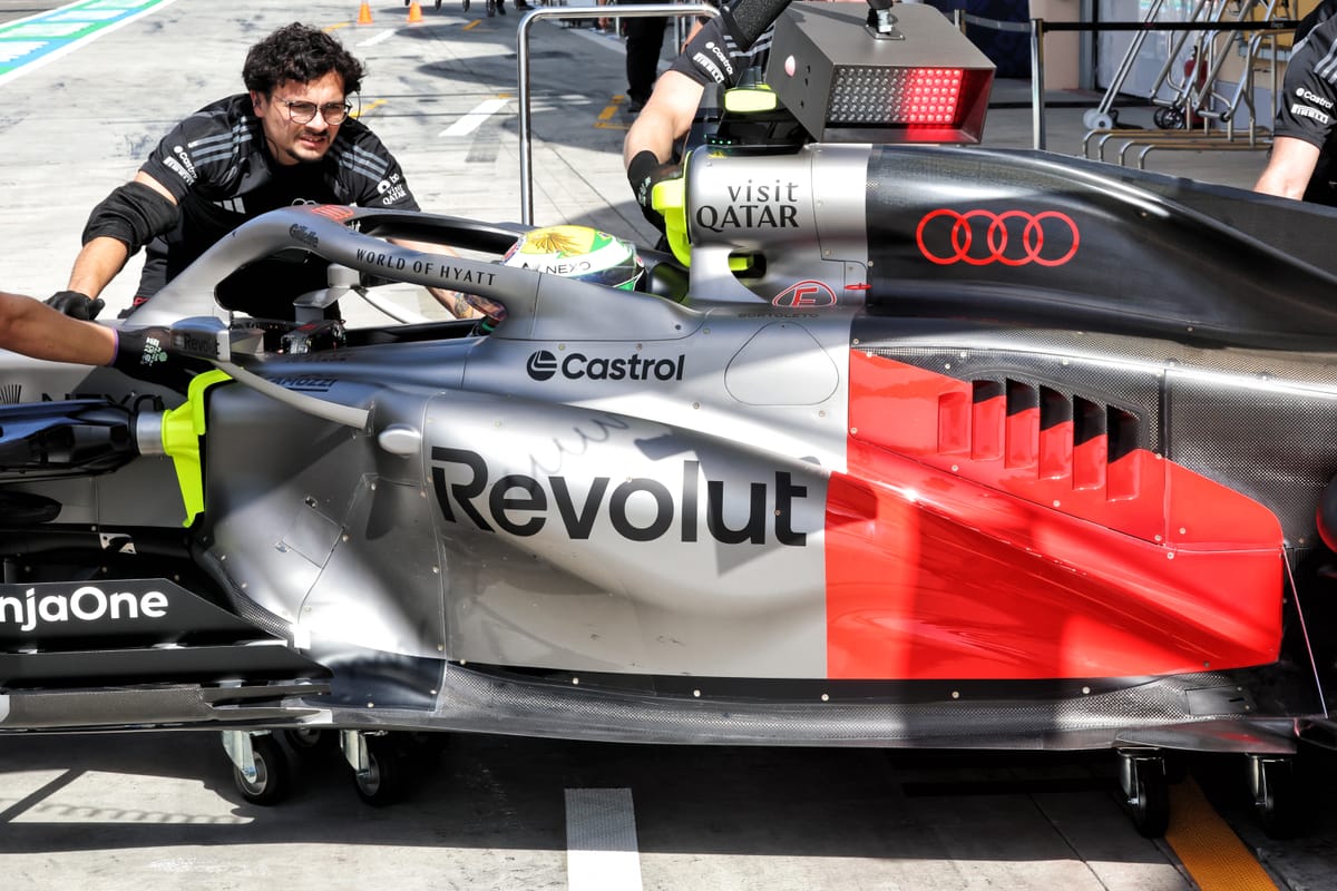 Audi Unveils Dramatic New Sidepods During F1 Testing