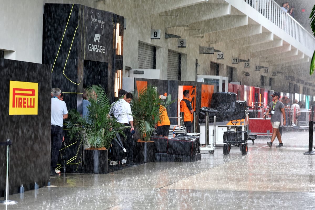 F1 rain
