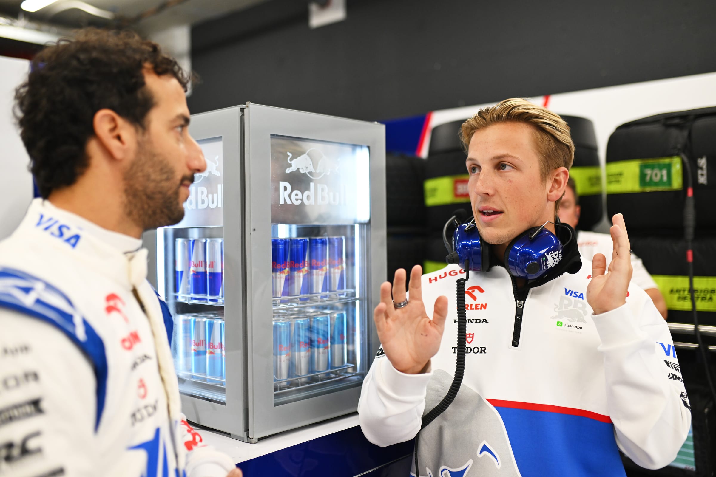 When Lawson knew he was getting RB seat and how Ricciardo handled it ...