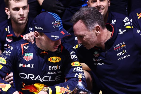 Max Verstappen and Christian Horner, Red Bull, F1