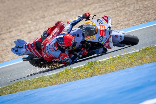 Marc Marquez, Gresini Ducati, MotoGP crash