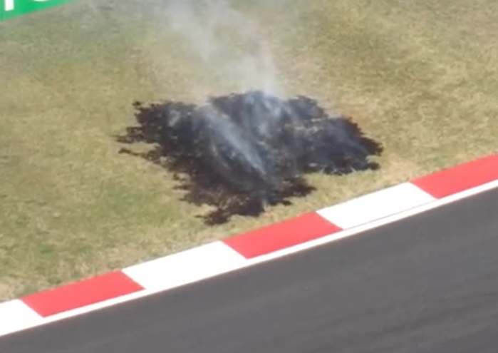 What we know about why Chinese GP track keeps catching fire
