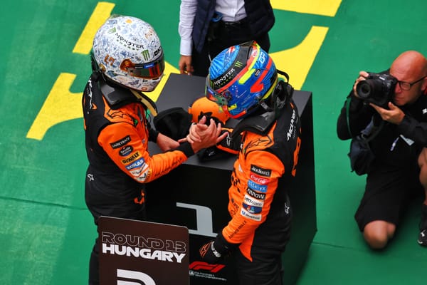 McLaren sweeps Hungary front row after two red flags