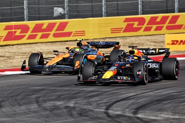 McLaren and Red bull at the 2024 United States Grand Prix