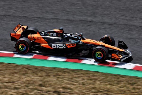 Japanese Grand Prix F1 practice results 2025