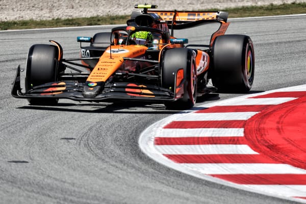 What happened in first Spanish GP F1 practice