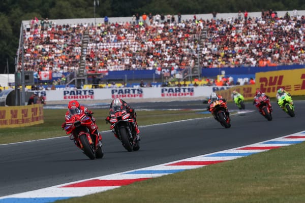 Marc Marquez resists Bezzecchi for win, Alex Marquez hurt in crash