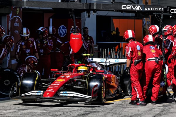'I don't want to have to ignore you' - Hamilton holds Ferrari strategy talks
