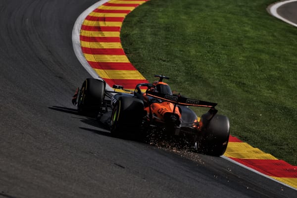 Belgian GP F1 sprint starting grid 2025 with one pitlane starter