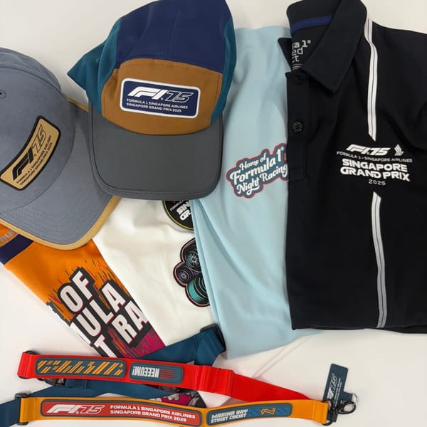 Giveaway: Win a Singapore GP merchandise bundle!