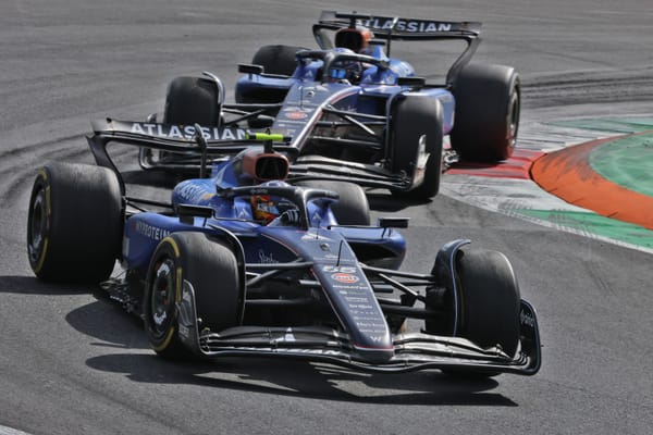 Carlos Sainz and Alex Albon, Williams, F1