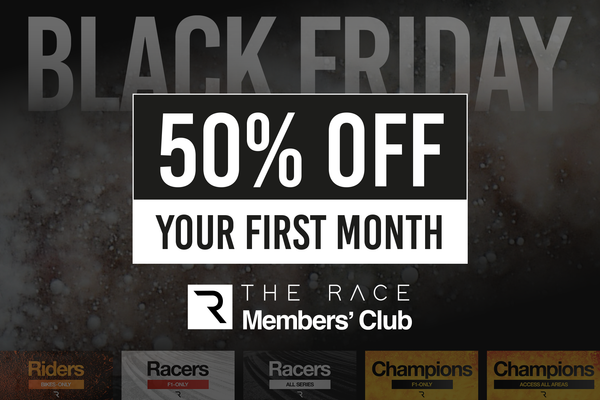 Black Friday Sale: Get 50% off The Race Members’ Club