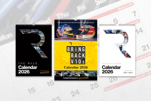 Get 20% off The Race’s 2026 F1, MotoGP and BBV10s calendars