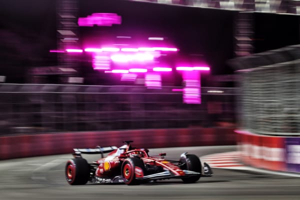 Everything that happened in mixed up Las Vegas GP FP1