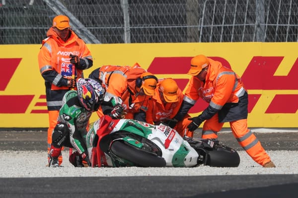 Johann Zarco, LCR Honda, MotoGP crash