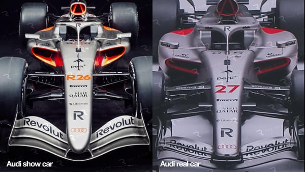 Did Audi slip out its real 2026 F1 car during launch?