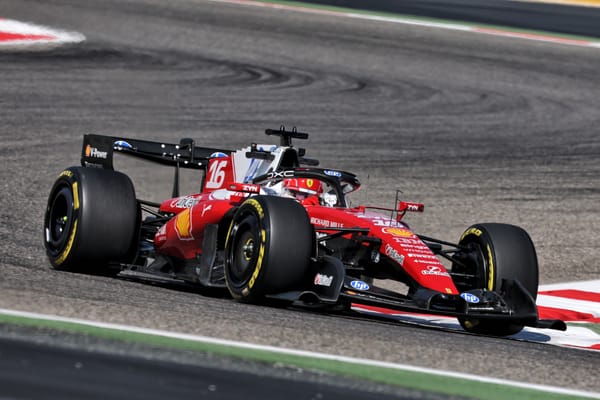 Leclerc sets Ferrari's best lap at start of second Bahrain test