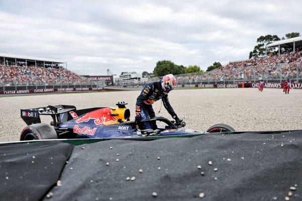 Verstappen 'not having fun at all' amid crash and F1 2026 car disdain