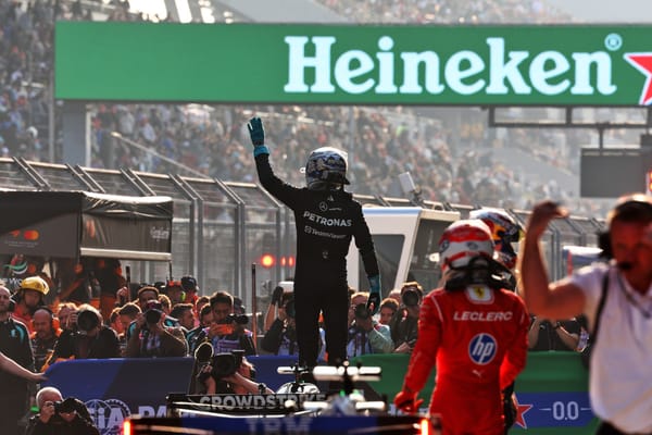 George Russell, Mercedes, F1